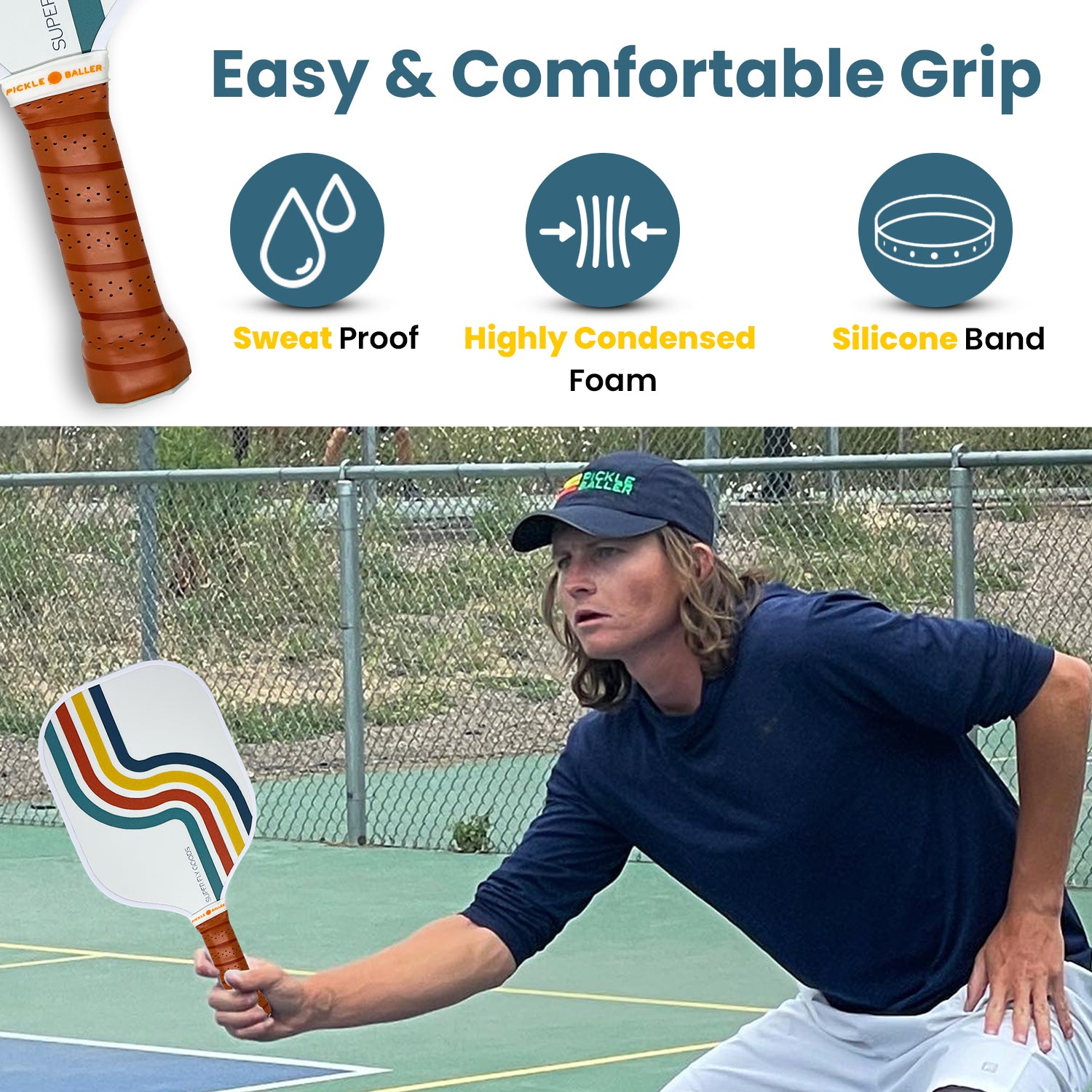 Super Fly Goods Pickleball Paddle Mountain Wave