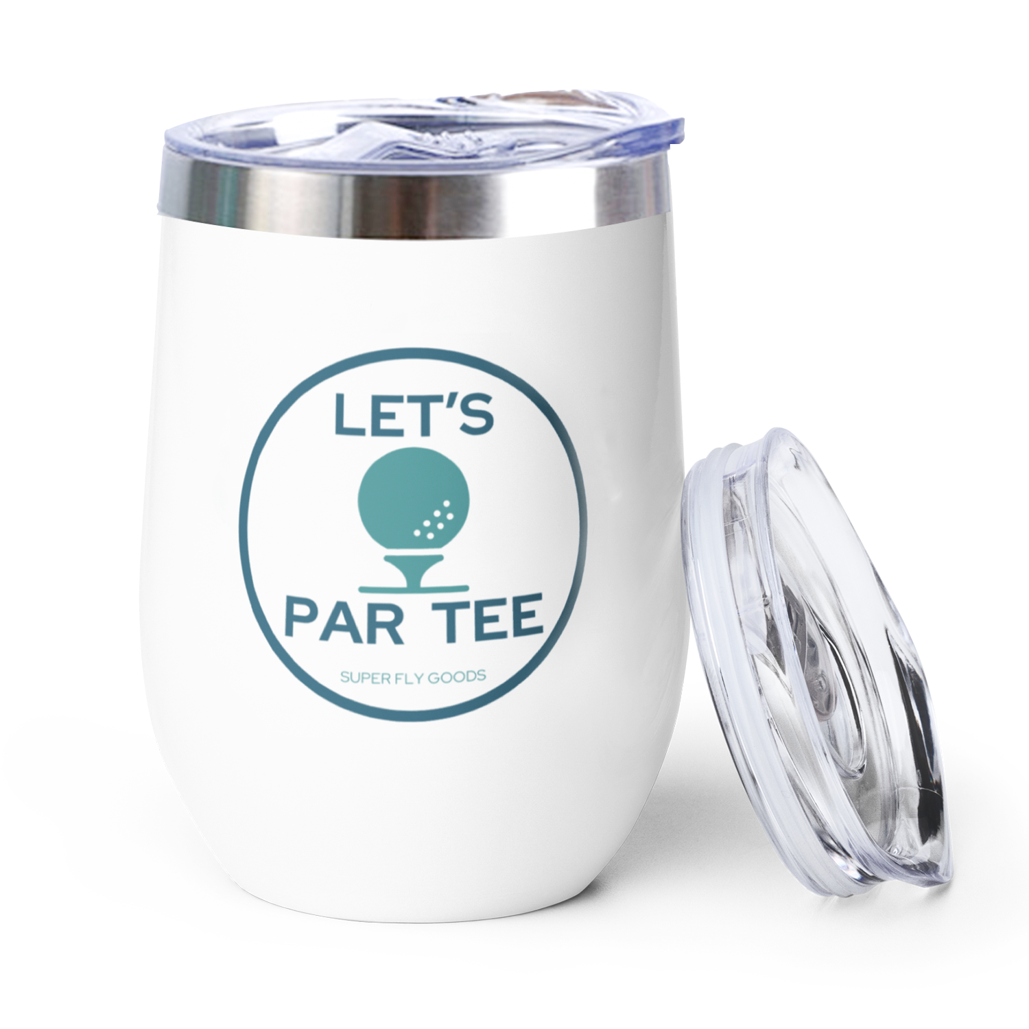 12oz Golf Mug – Insulated Stainless Steel Tumbler with Lid