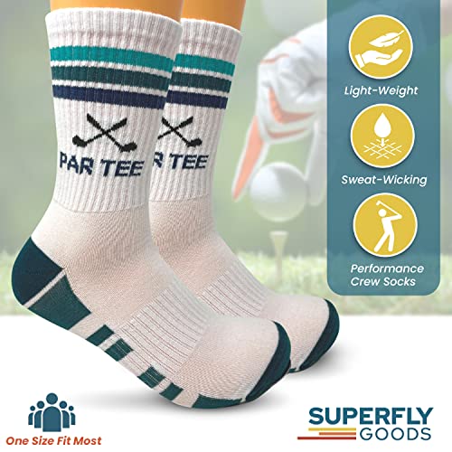 Par Tee Golf  Novelty Athletic Socks