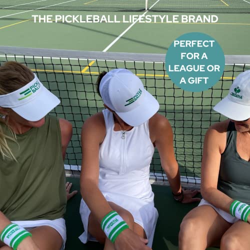 Pickle Baller Retro Visor White