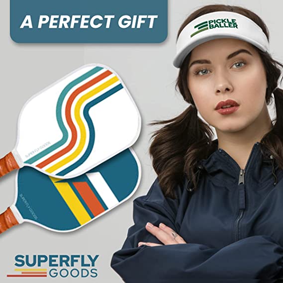 Pickle Baller Retro Visor White