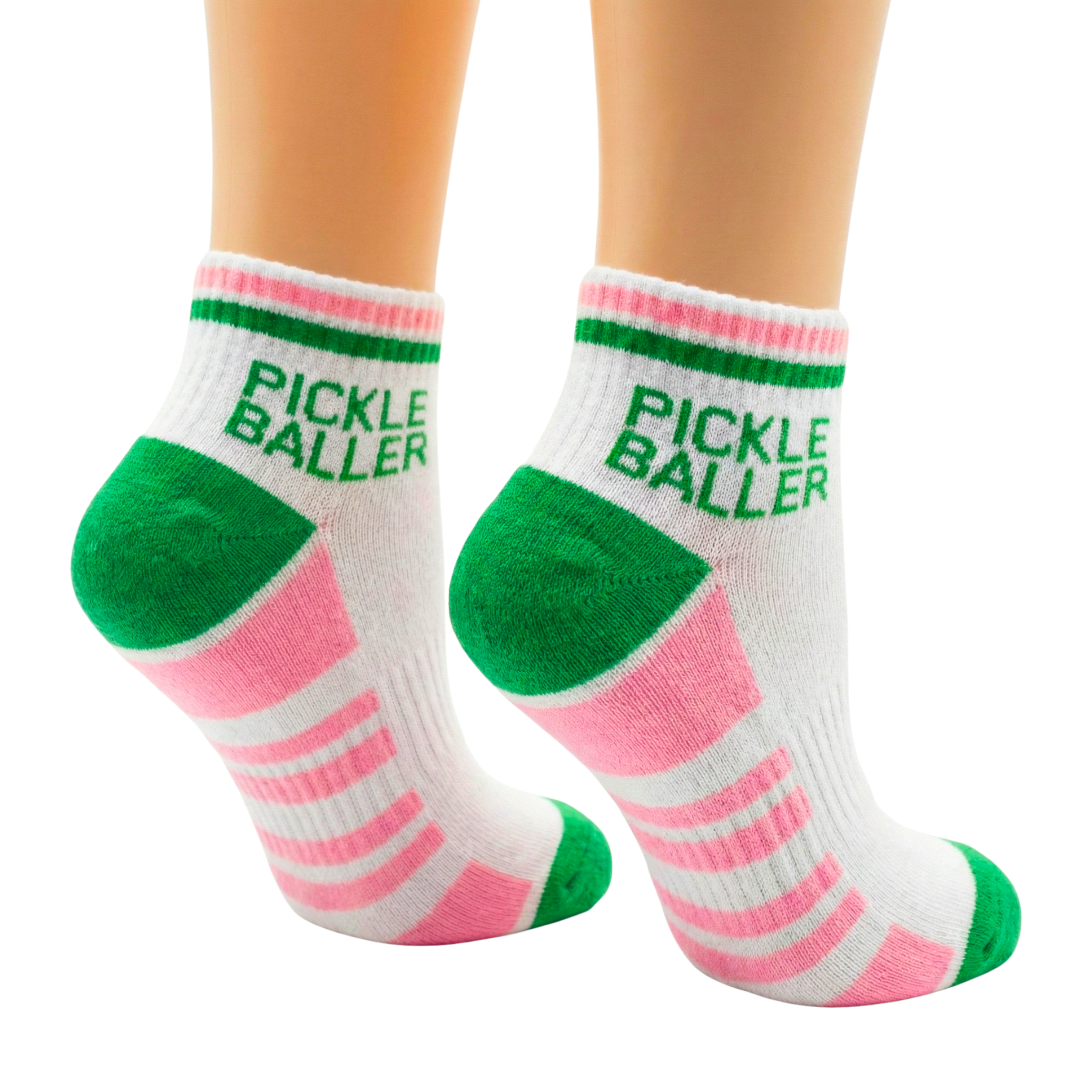 Pickleball Ankle Socks Men & Women Athletic Socks Pink