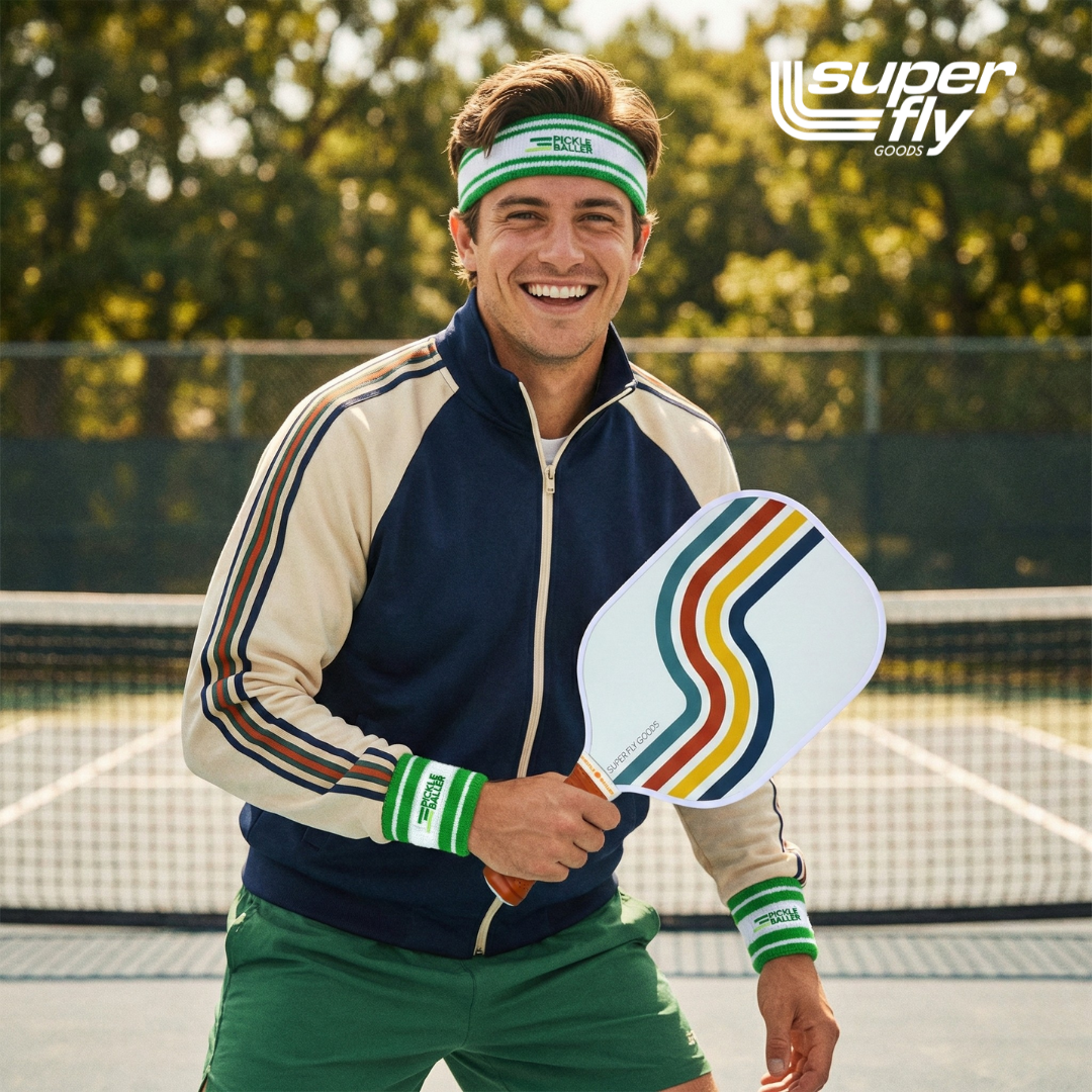 Super Fly Goods Sweatband Set Pickleball | Great Gift