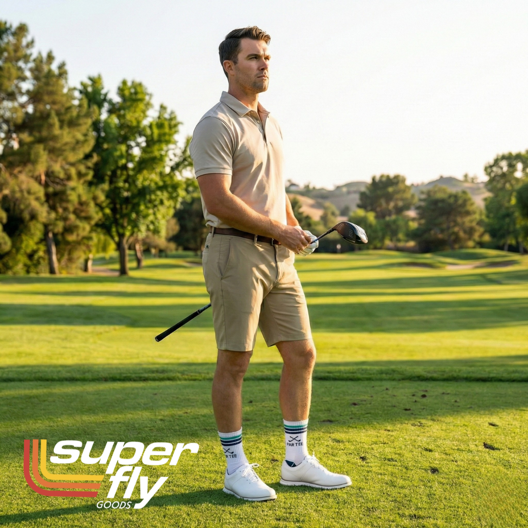 Golf Crew Socks Men & Women Novelty Athletic Socks