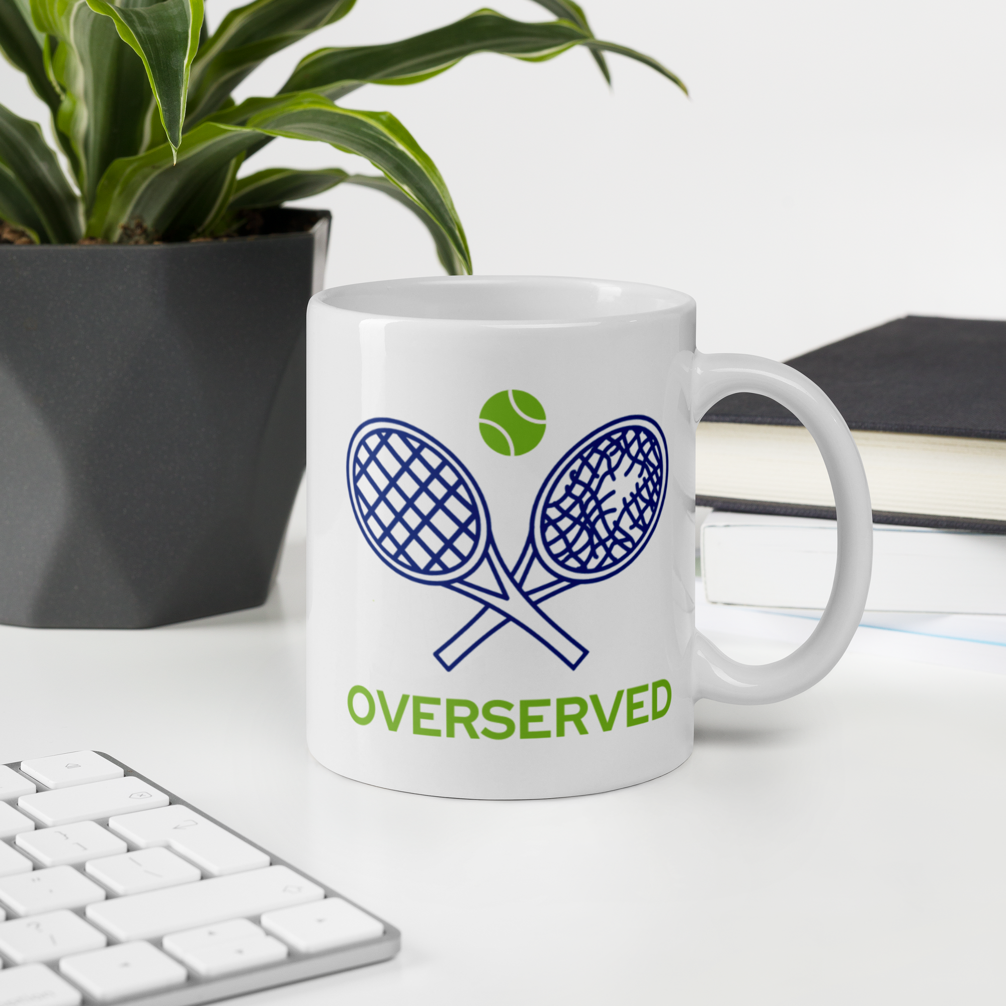 Over Served Coffee Mug