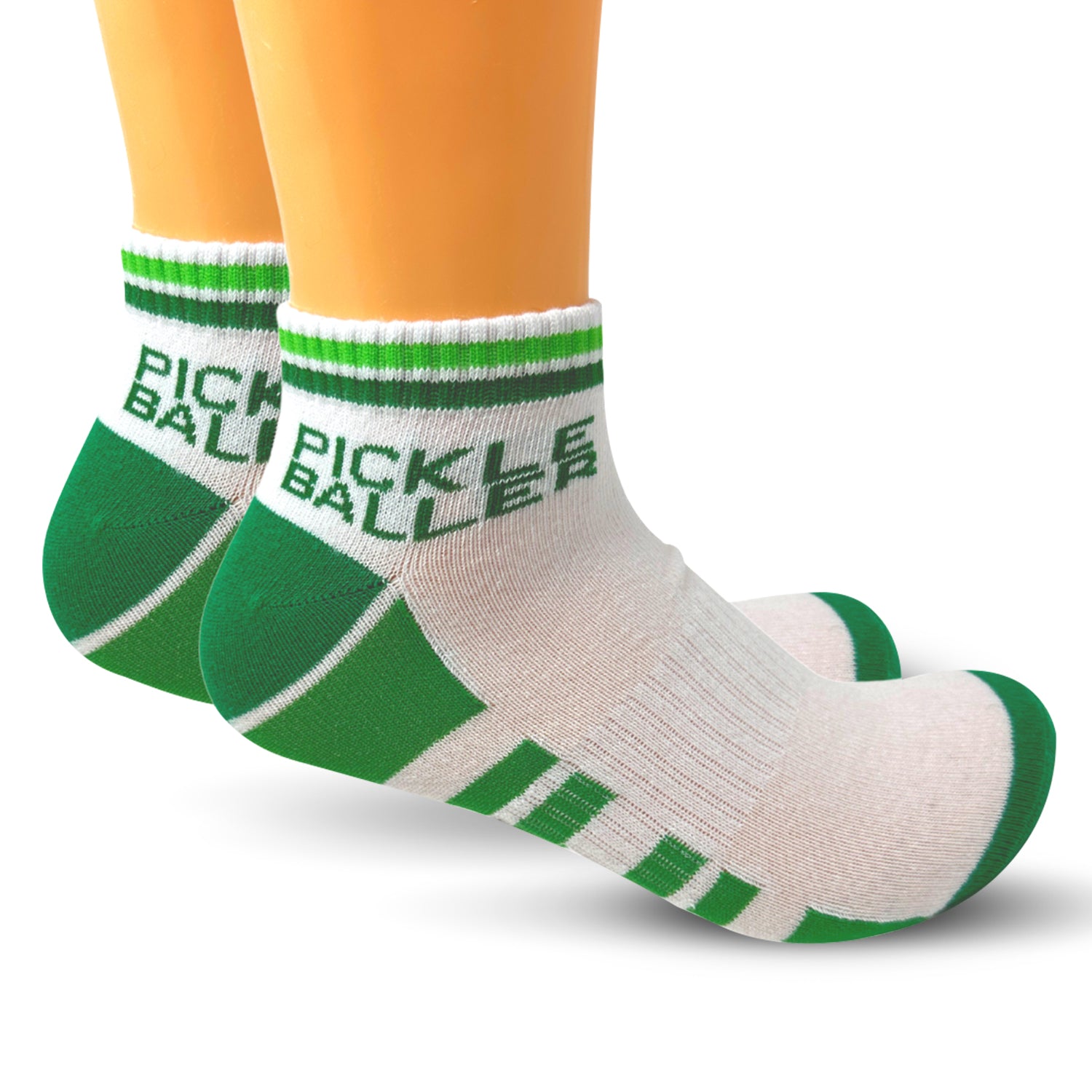 Pickleball Ankle Socks Men & Women Athletic Socks Green
