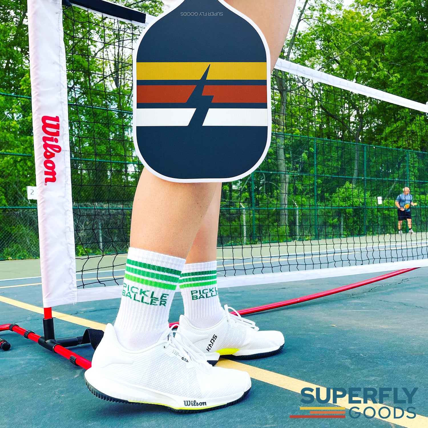 Super Fly Goods Pickleball Paddle Retro Bolt