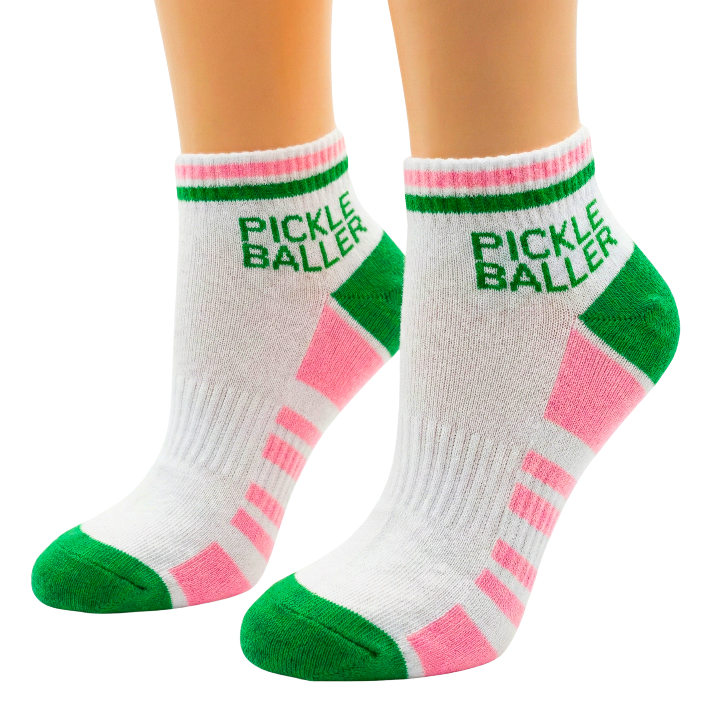 Pickleball Ankle Socks Men & Women  Athletic Socks Pink