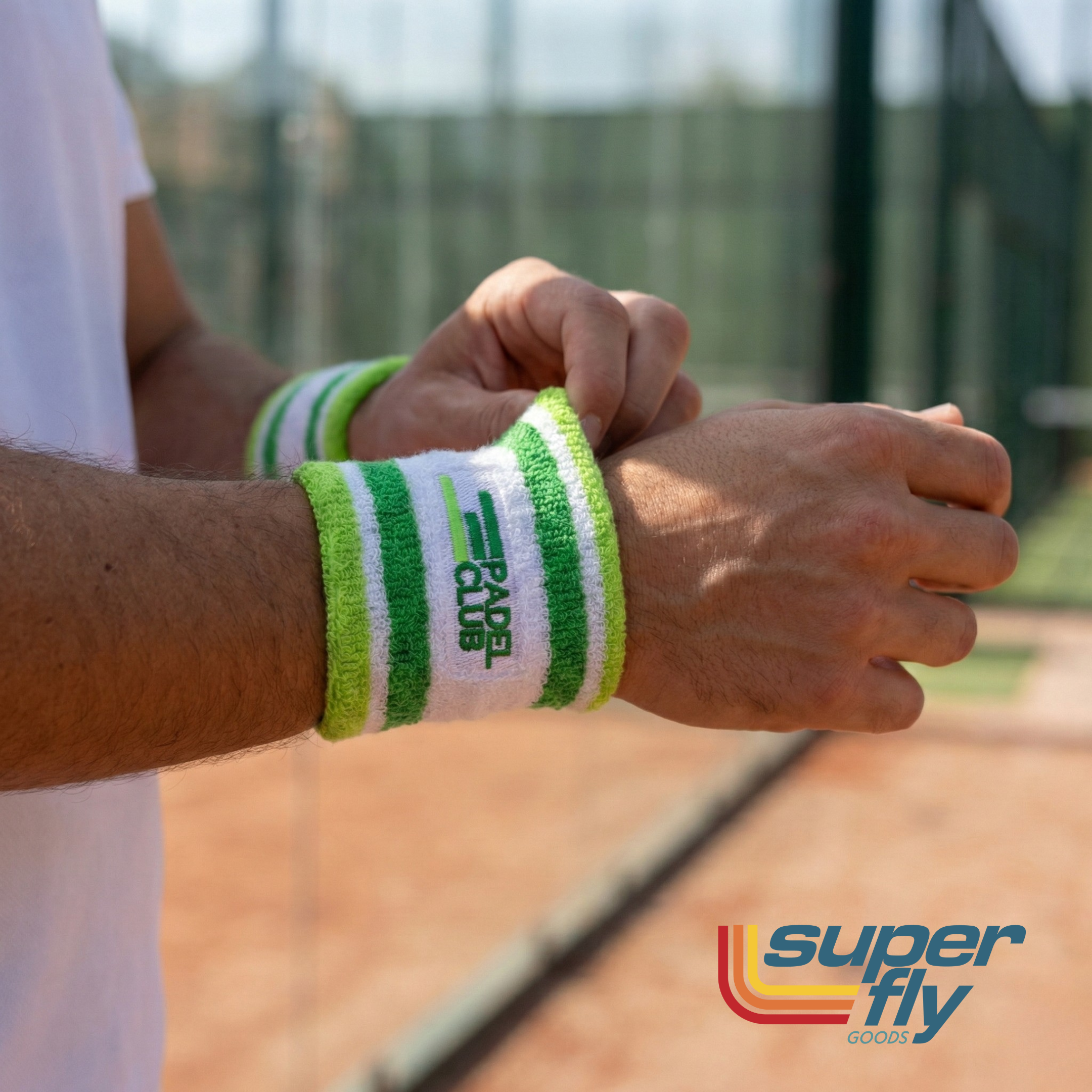 Super Fly Goods Wrist Sweatbands Padel