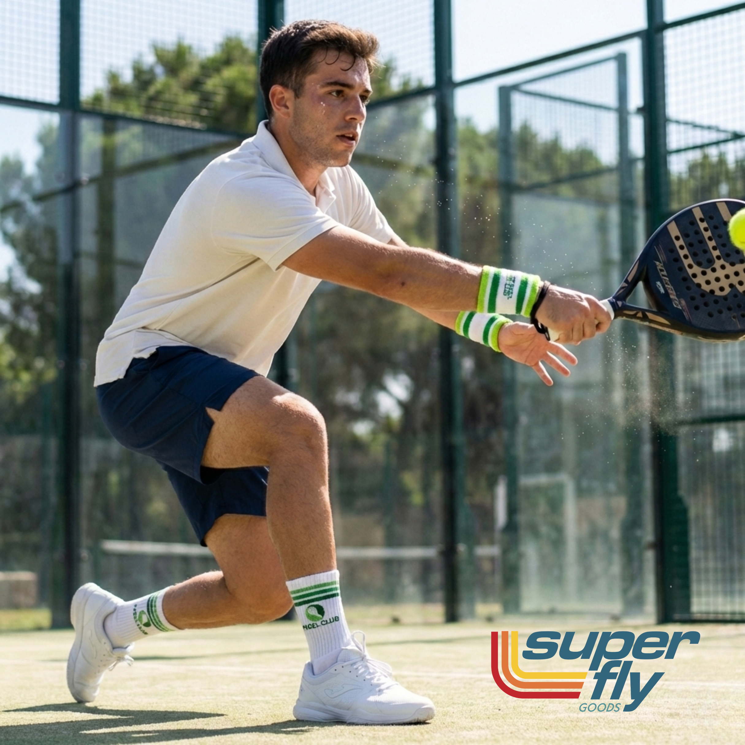 Super Fly Goods Wrist Sweatbands Padel