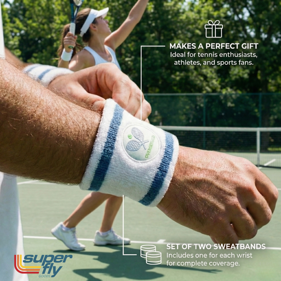 Super Fly Goods Wrist Sweatbands Tennis