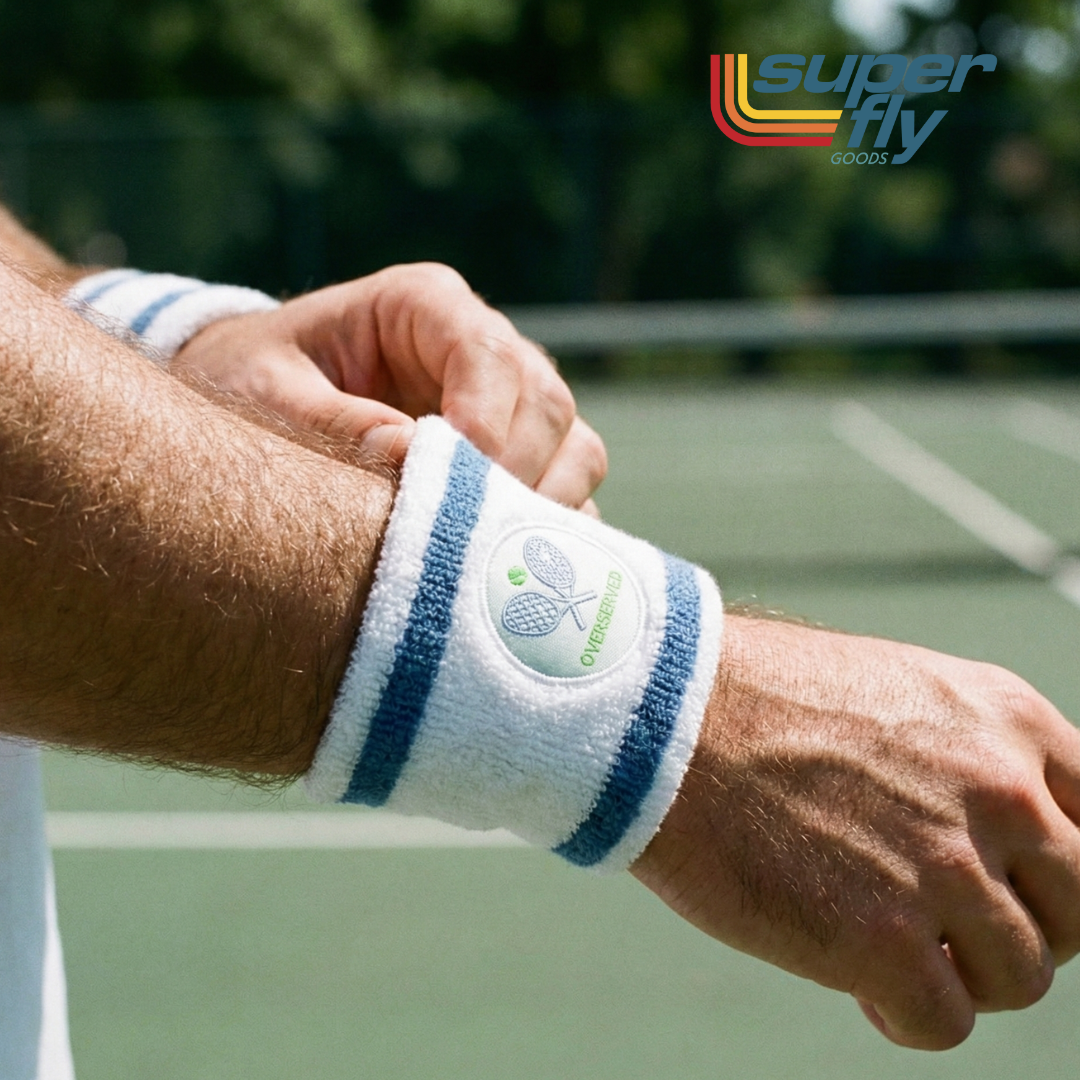 Super Fly Goods Wrist Sweatbands Tennis