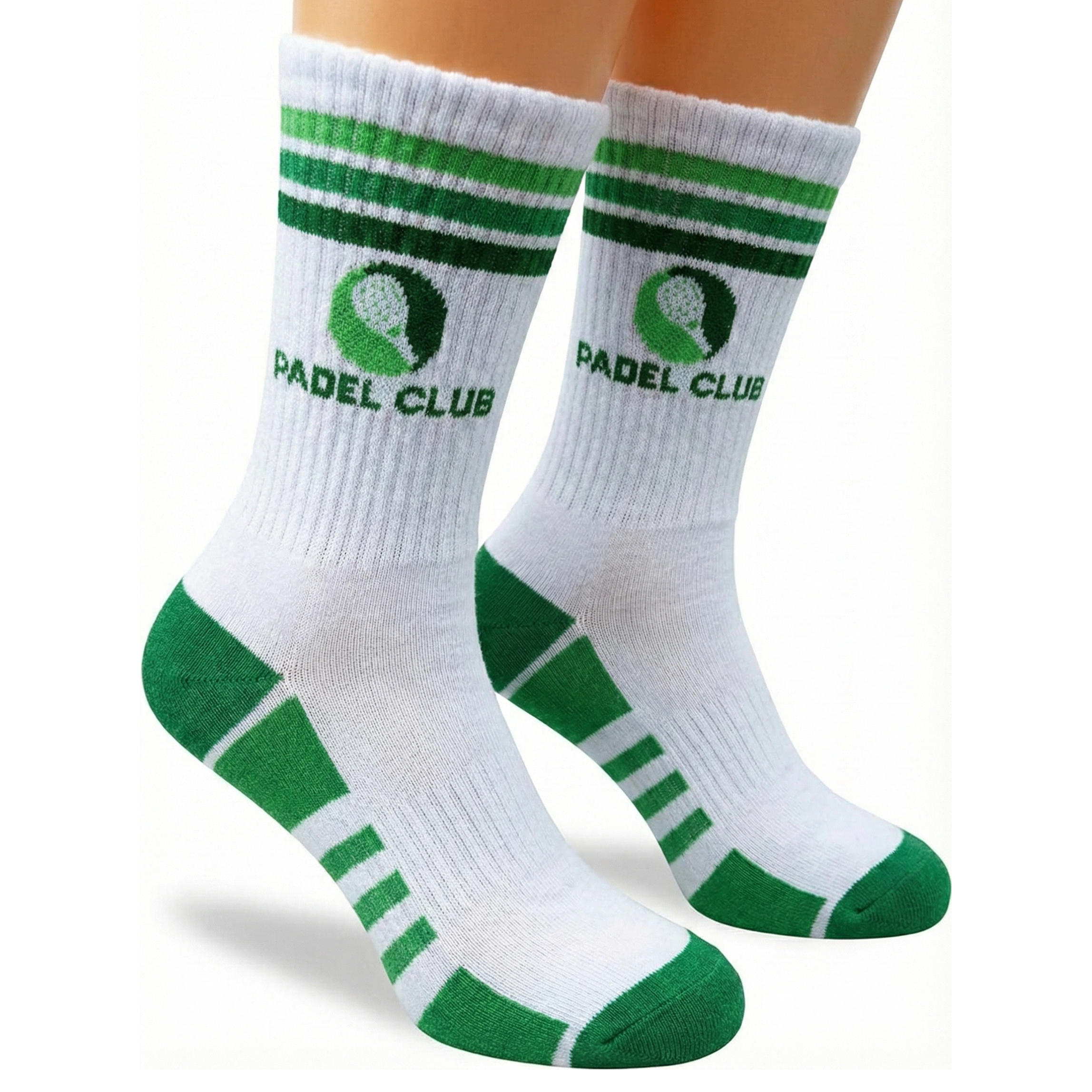 Padel Crew Socks Men & Women Novelty Athletic Socks