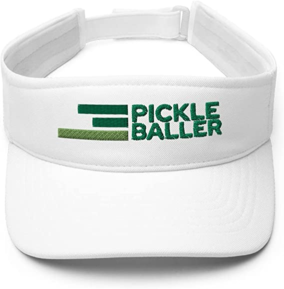 Pickle Baller Retro Visor White
