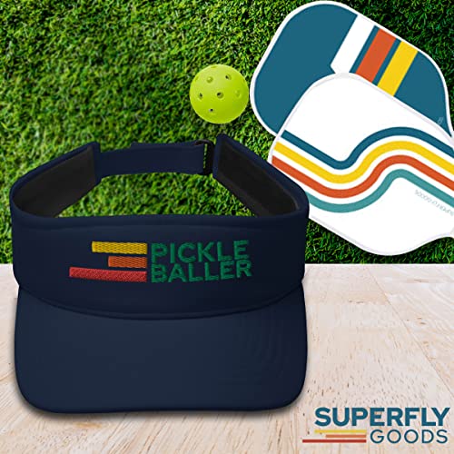 Pickle Baller Retro Visor Navy