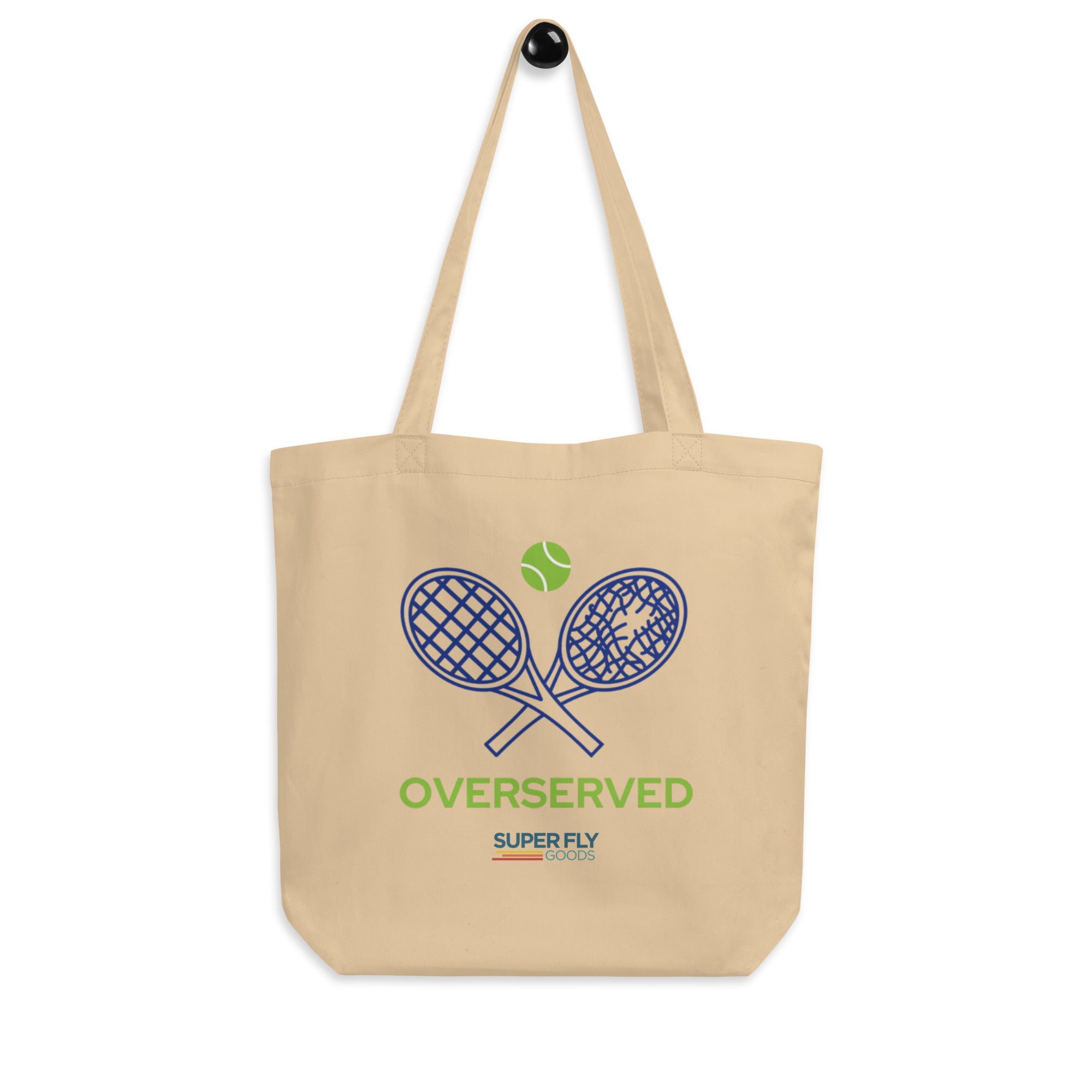 Over Served Tennis Tote Bag