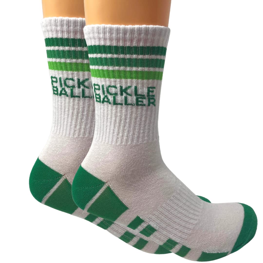 Pickle Baller Novelty Athletic Socks Pickleball